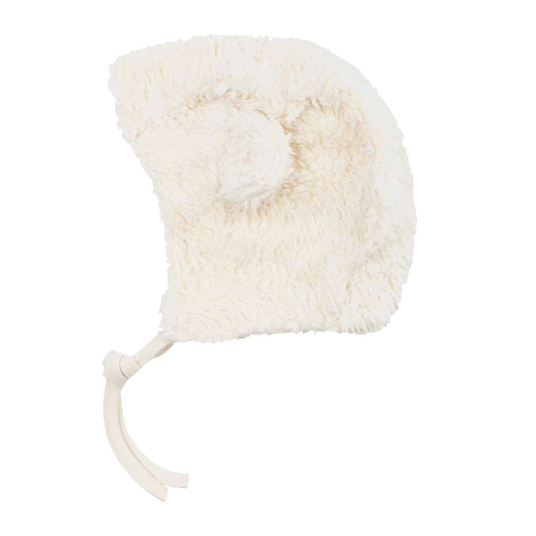 PLUSH HAT WITH TEDDY EARS WITH MERINO WOOL LINING