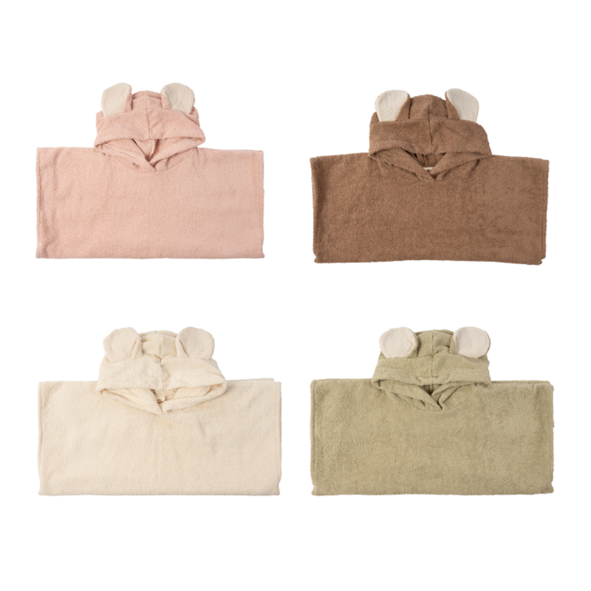 KIDS PONCHO WITH MOUSE EARS