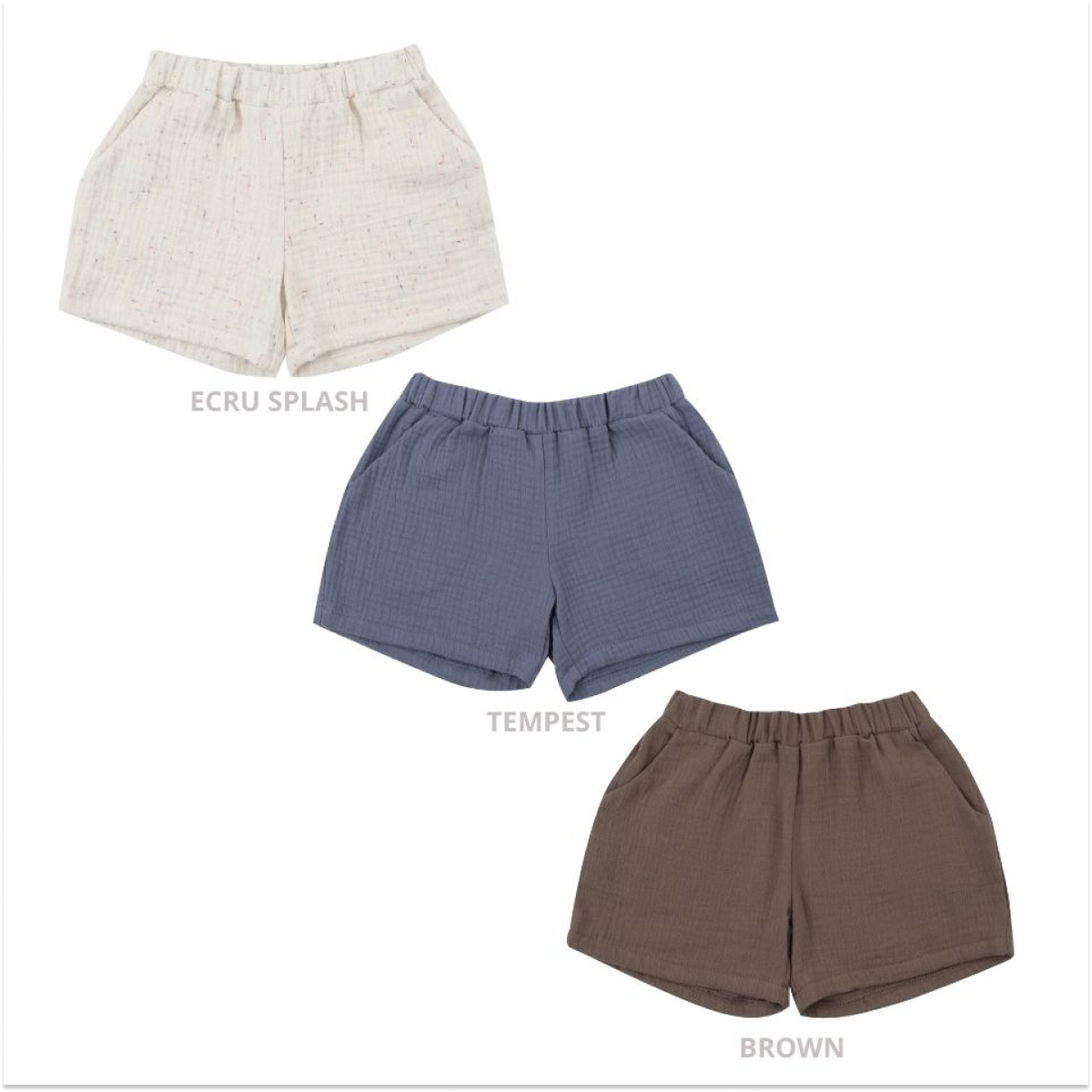 MUSLIN KIDS SHORTS