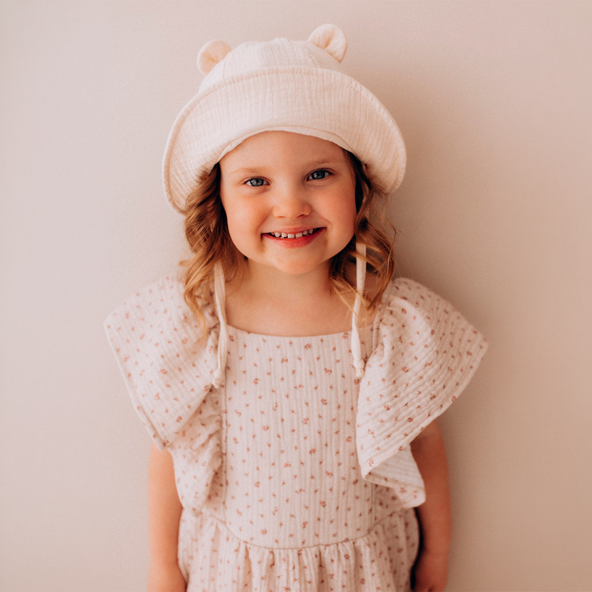 MUSLIN DRESS WITH WINGS