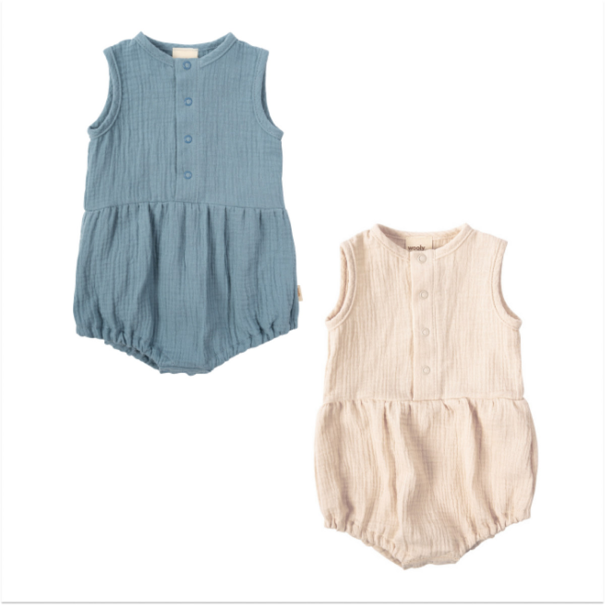 MUSLĪNA ROMPERIS – GOTS – SS26
