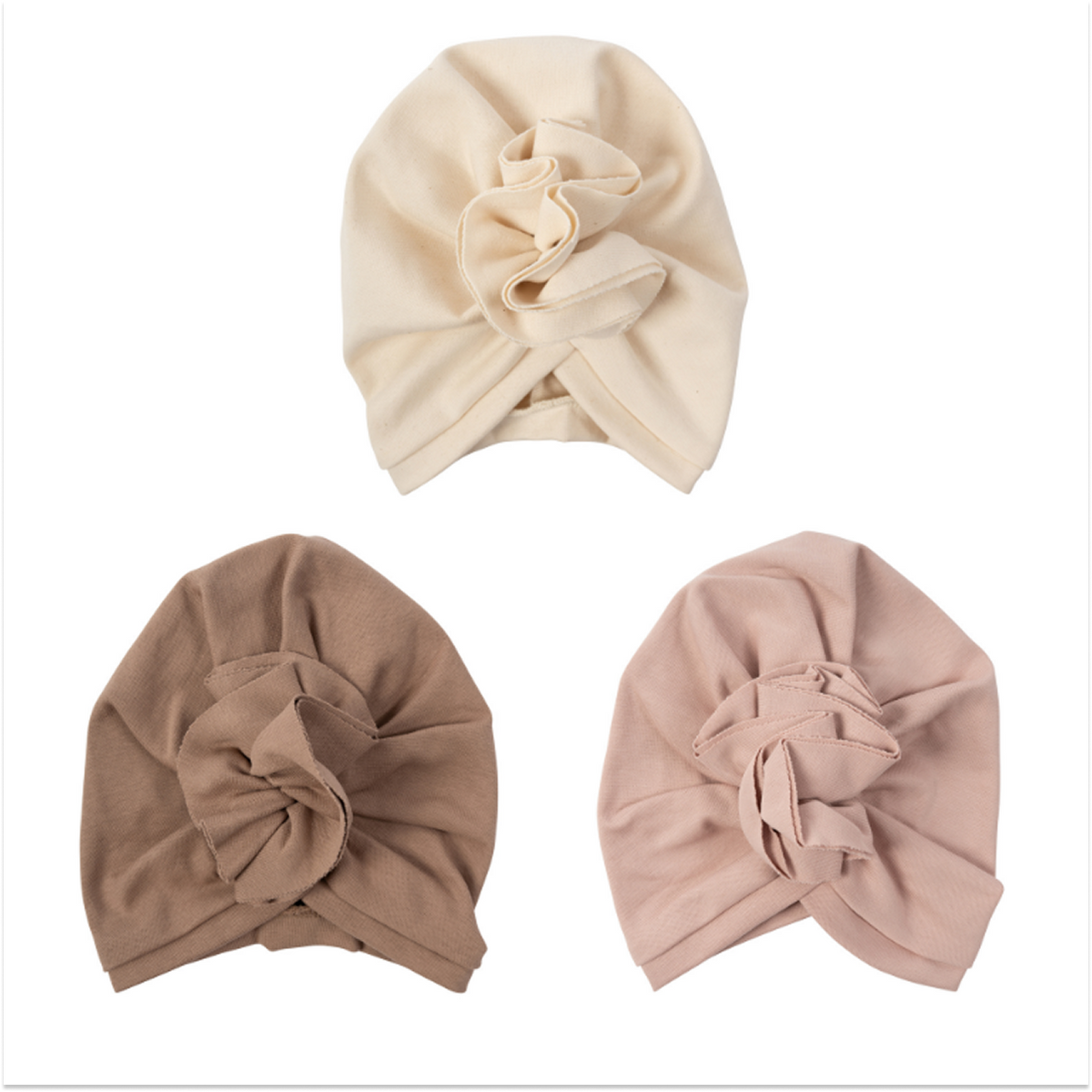 RUFFLE TURBAN HAT