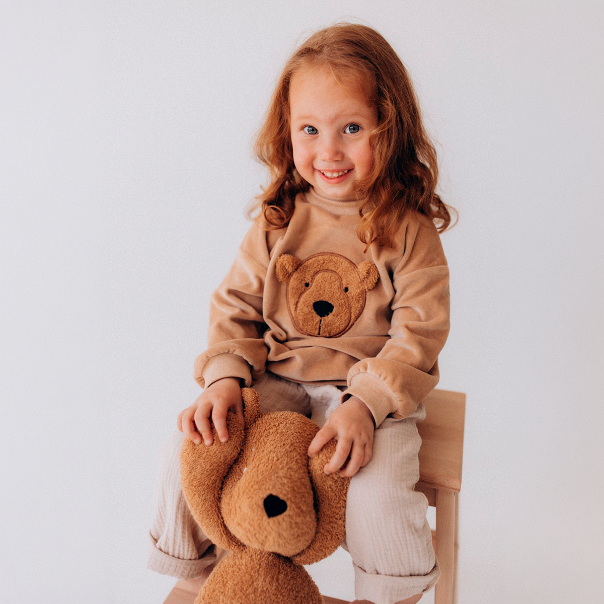 EMBROIDERED SWEATER - KIDS