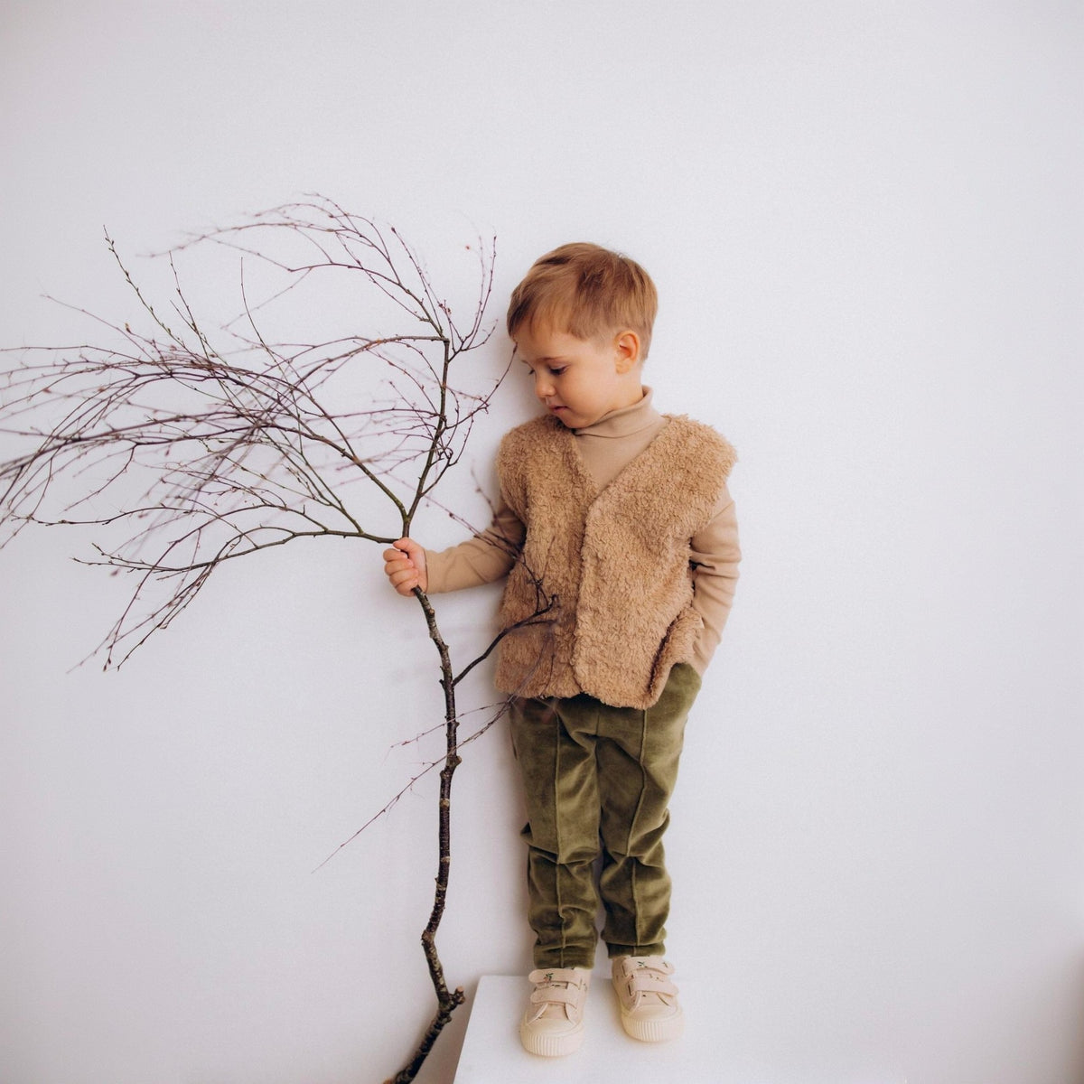 OVERSIZED PLĪŠA VESTE - GOTS - AW25