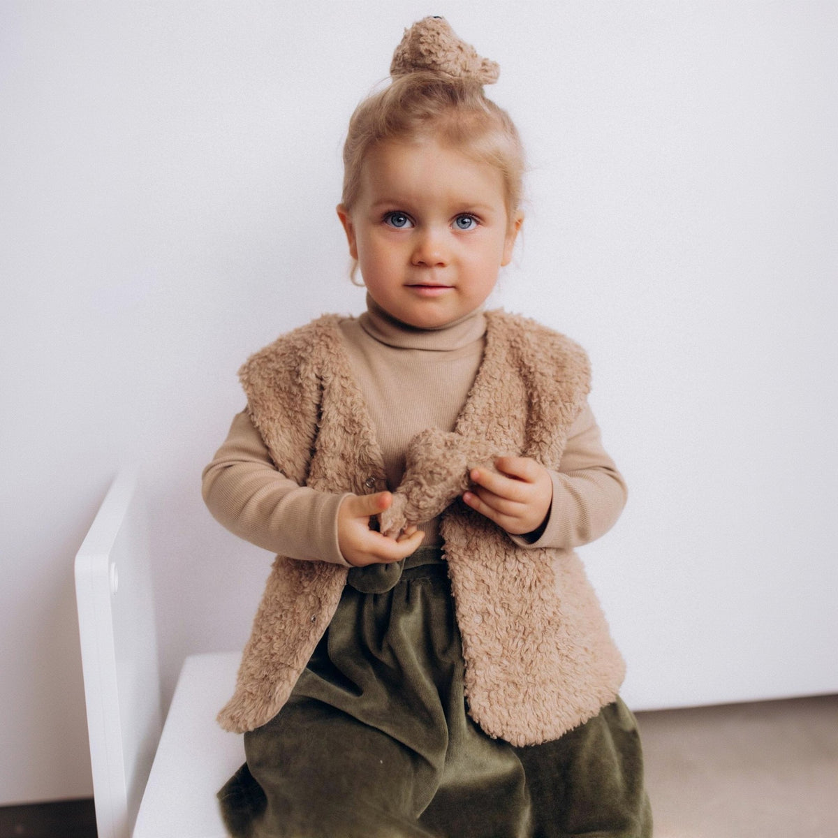 OVERSIZED PLĪŠA VESTE - GOTS - AW25