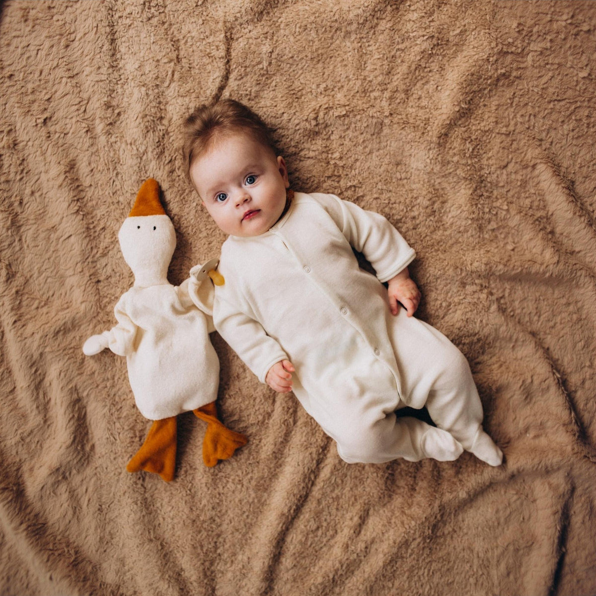 MERINO WOOL/SILK SLEEPSUIT WITH FEET