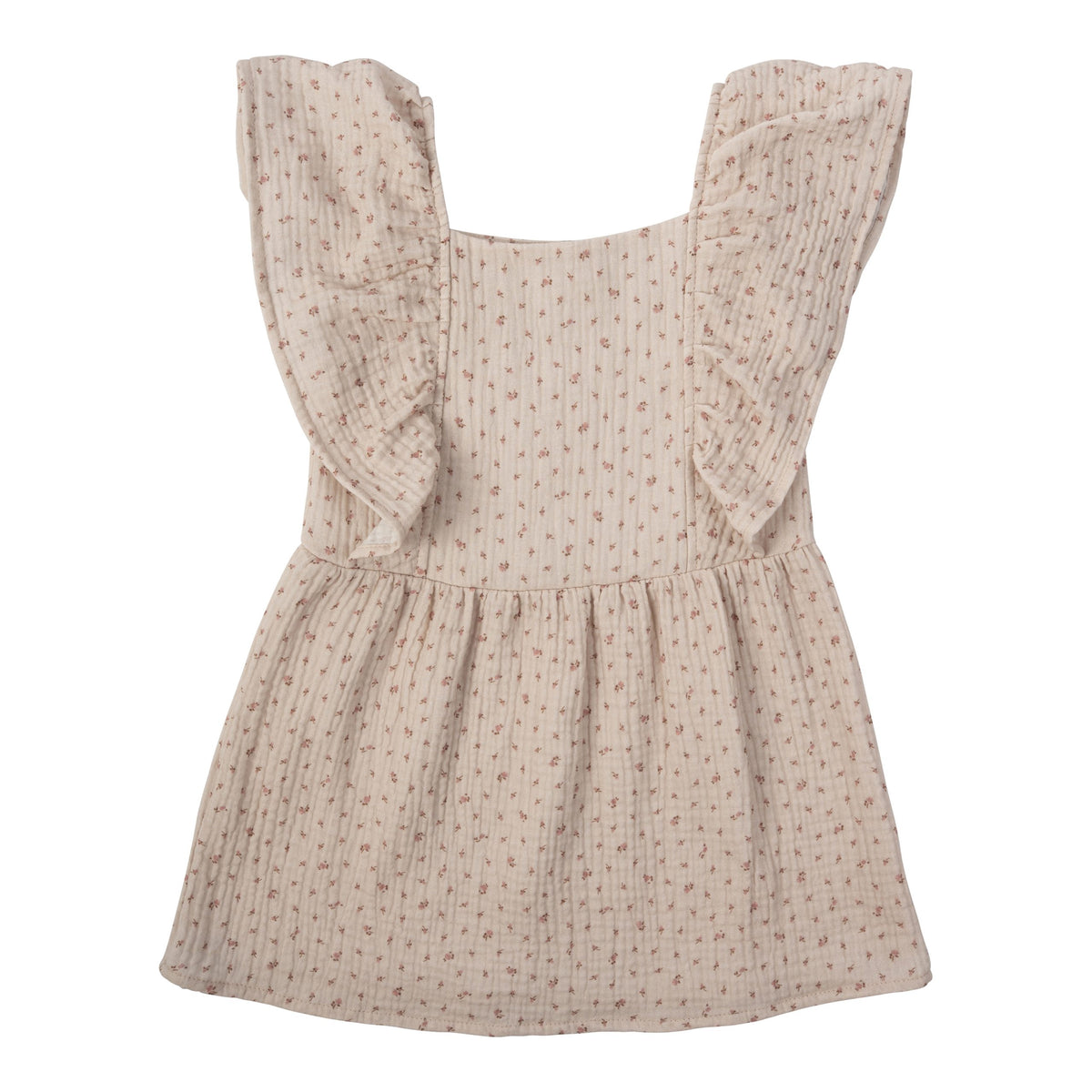 MUSLIN DRESS WITH WINGS