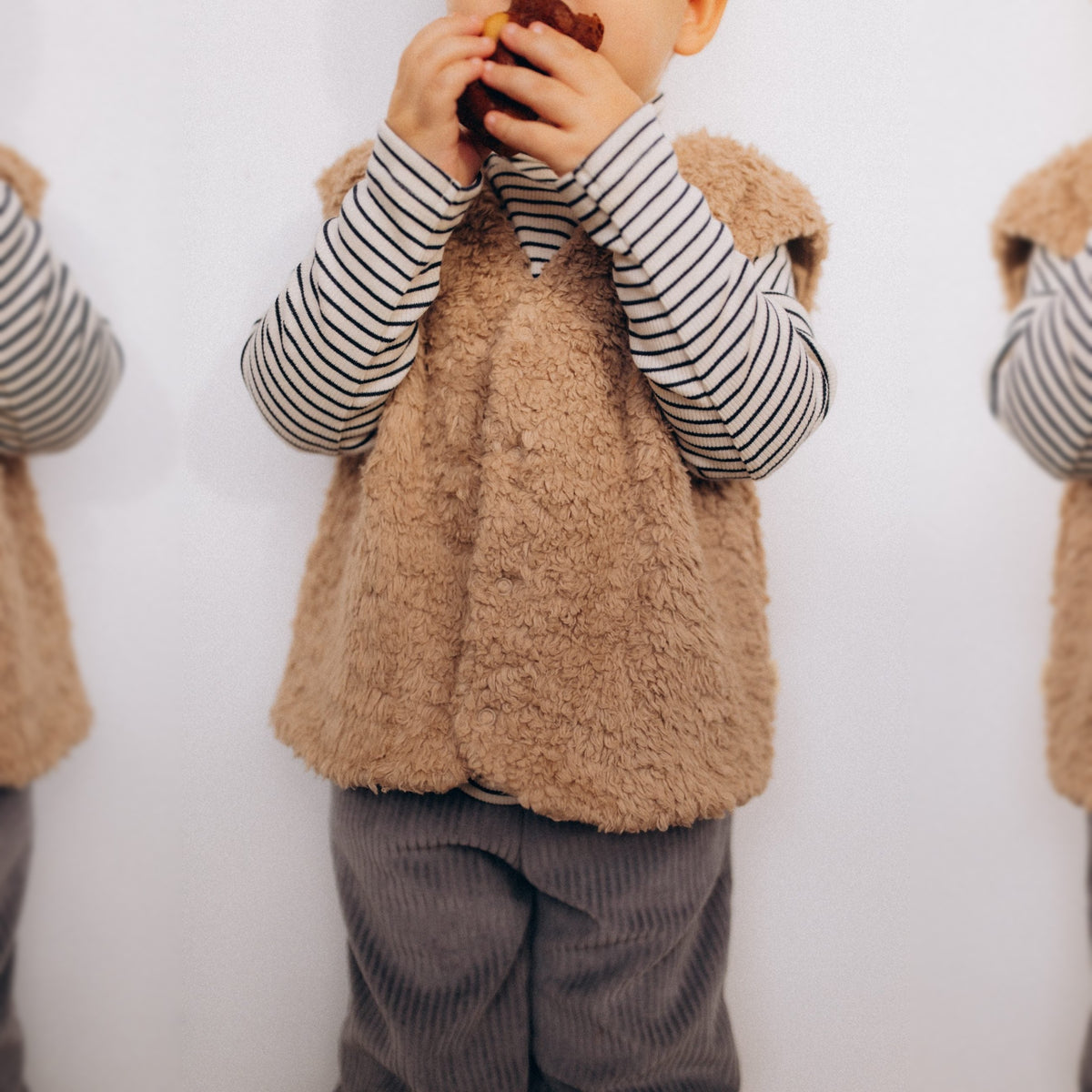 OVERSIZED PLĪŠA VESTE - GOTS - AW25