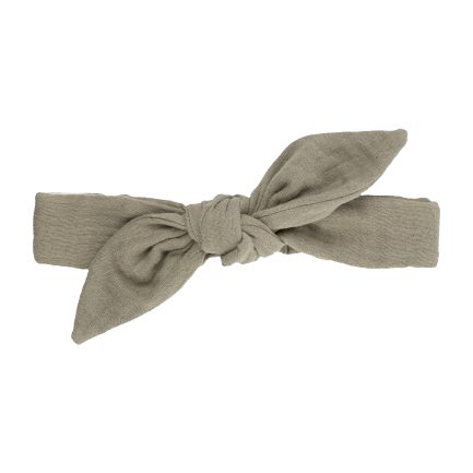 MUSLIN ELASTIC HEADBAND - GOTS - AW25
