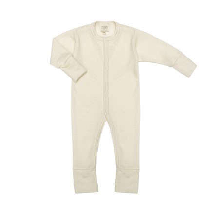 MERINO WOOL/SILK SLEEPSUIT - NOOS