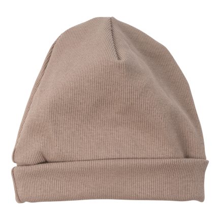 BABY BEANIE HAT 2X1 RIB - GOTS - SS26