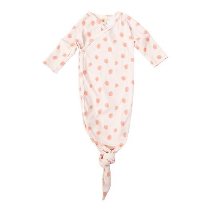 KNOTTED KIMONO GOWN - GOTS - SS26