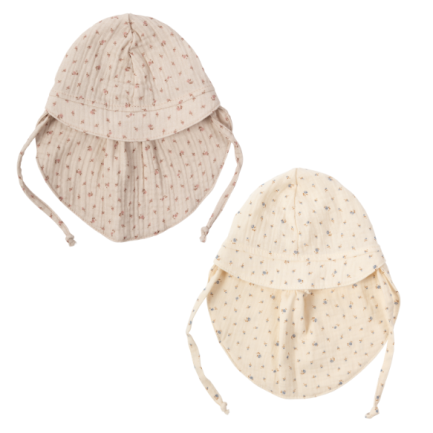MUSLIN SUN HAT - GOTS - SS26