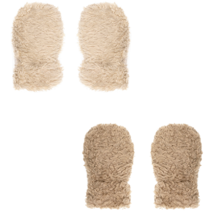 PLUSH GLOVES WITH MERINO WOOL LINING - AW25