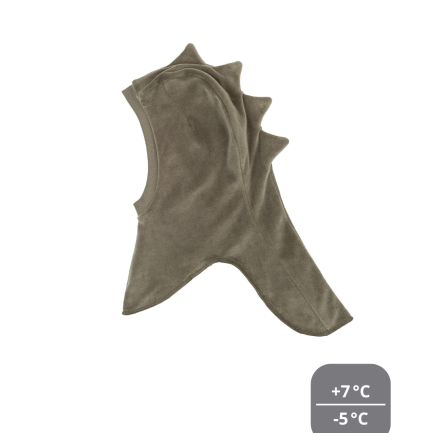 VELOUR BALACLAVA DINO WITH MERINO LINING - AW26