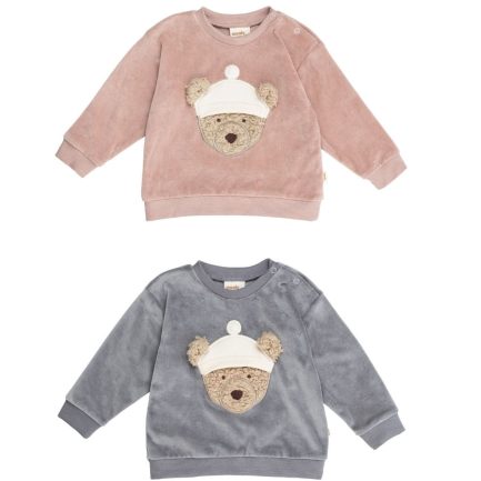 EMBROIDERED SWEATER - GOTS - AW26