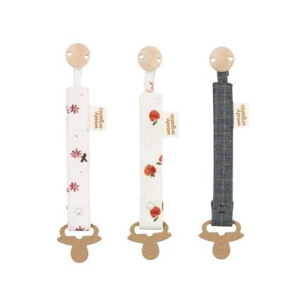 PACIFIER CLIP - GOTS - AW26