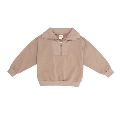 HALF-ZIP SWEATER – GOTS – AW26