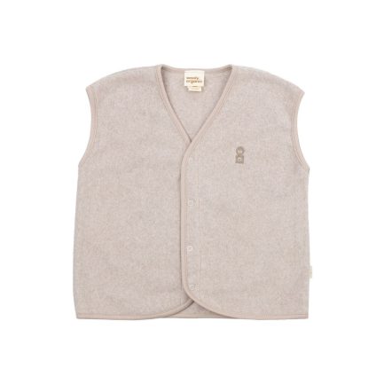 EMBROIDERED VEST - GOTS - AW26