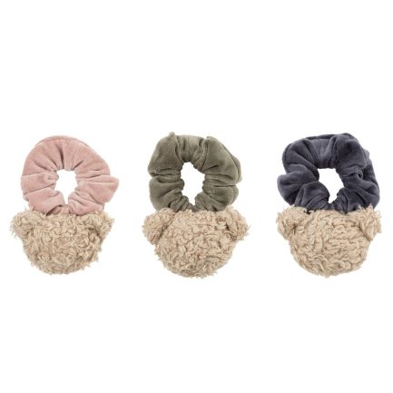 VELOUR SCRUNCHY WITH TEDDY - AW26