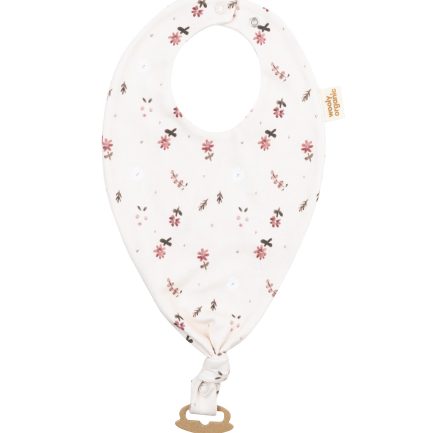BIB WITH PACIFIER CLIP – GOTS – AW26