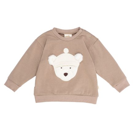 EMBROIDERED SWEATER - GOTS - AW26