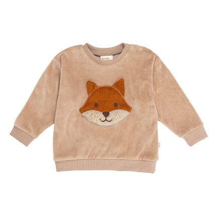 EMBROIDERED SWEATER - GOTS - AW26